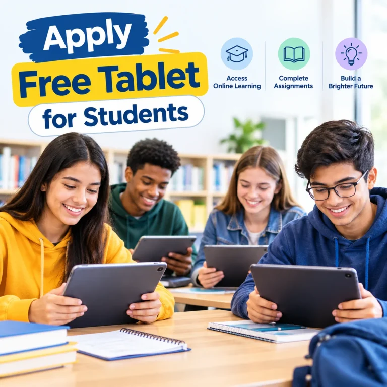 free tablet for students