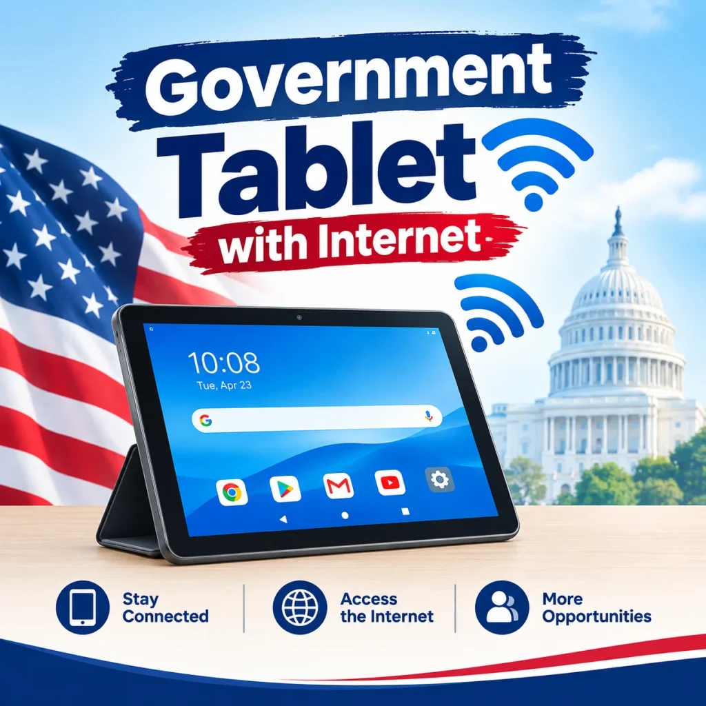 government tablet with internet